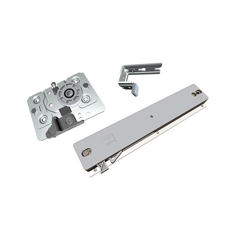 Robustline Hanging Sliding Door System - 2 & 3 Doors With Damper T509 Sliding Fittings Premium Hardware for Door Cabinet Window Furniture and Interior